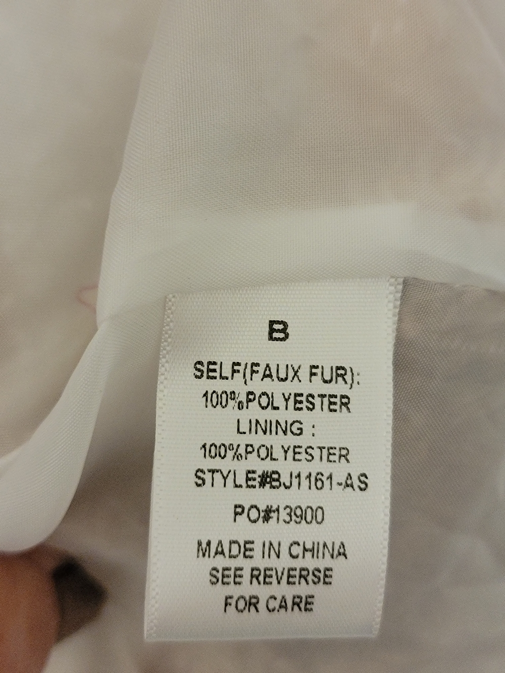 A Beautiful Soul, Altar'd State Plush Teddy Jacket Size B (18-20) - Picture 10 of 12